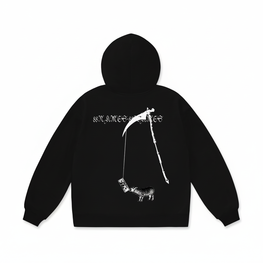 88 Bill Oversize Heavyweight Fleece Hoodie