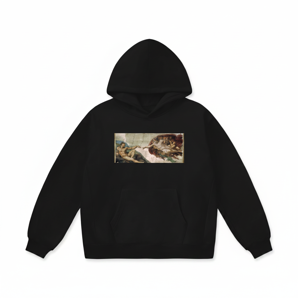 Creation of Adam Oversize Heavyweight Fleece Hoodie
