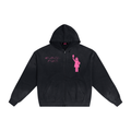 88 NYC Hand-Frayed Sunfade Zip Hoodie